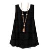 2025 European & American Women's Summer Solid Color Casual Vest Top