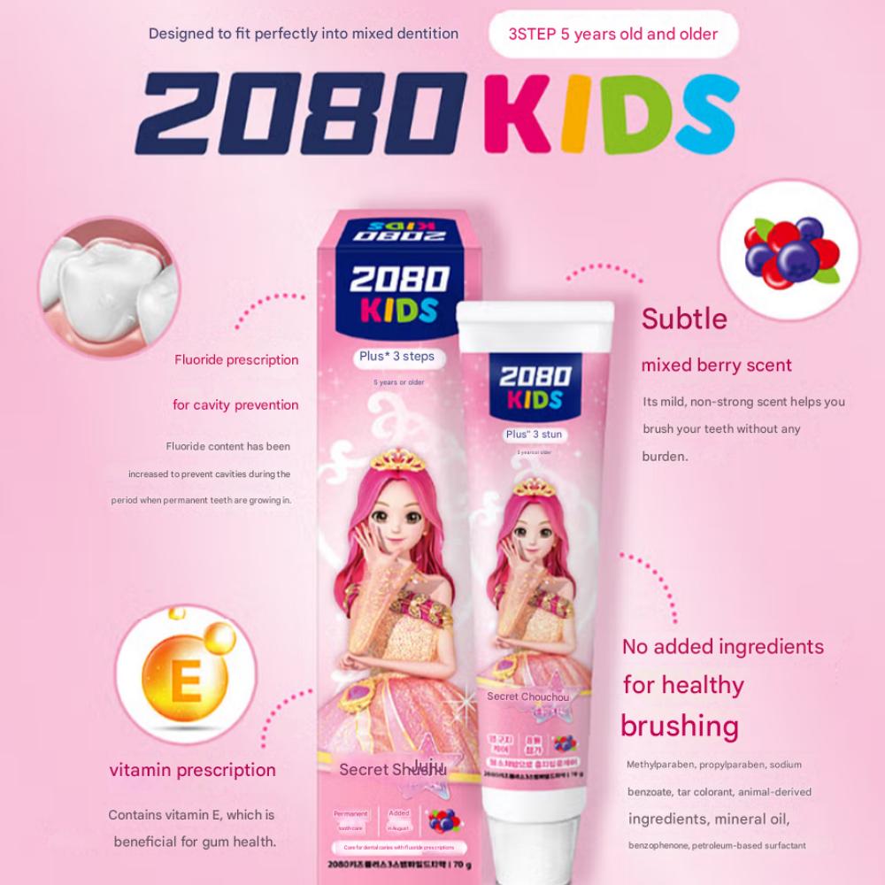2080 Kids Toothpaste 70g * 4 types