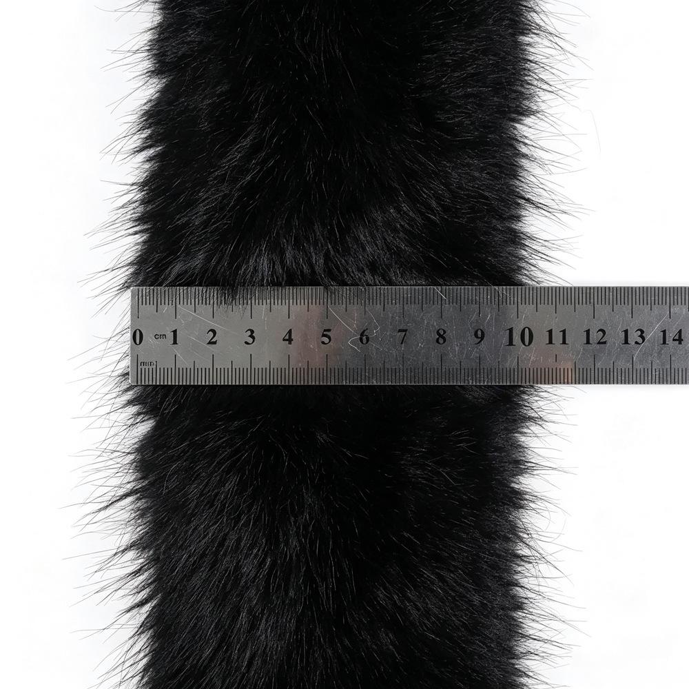 Imitation Fox Fur Trim 10-12cm Plush DIY Fringed Cape/Jacket Fur Accessories