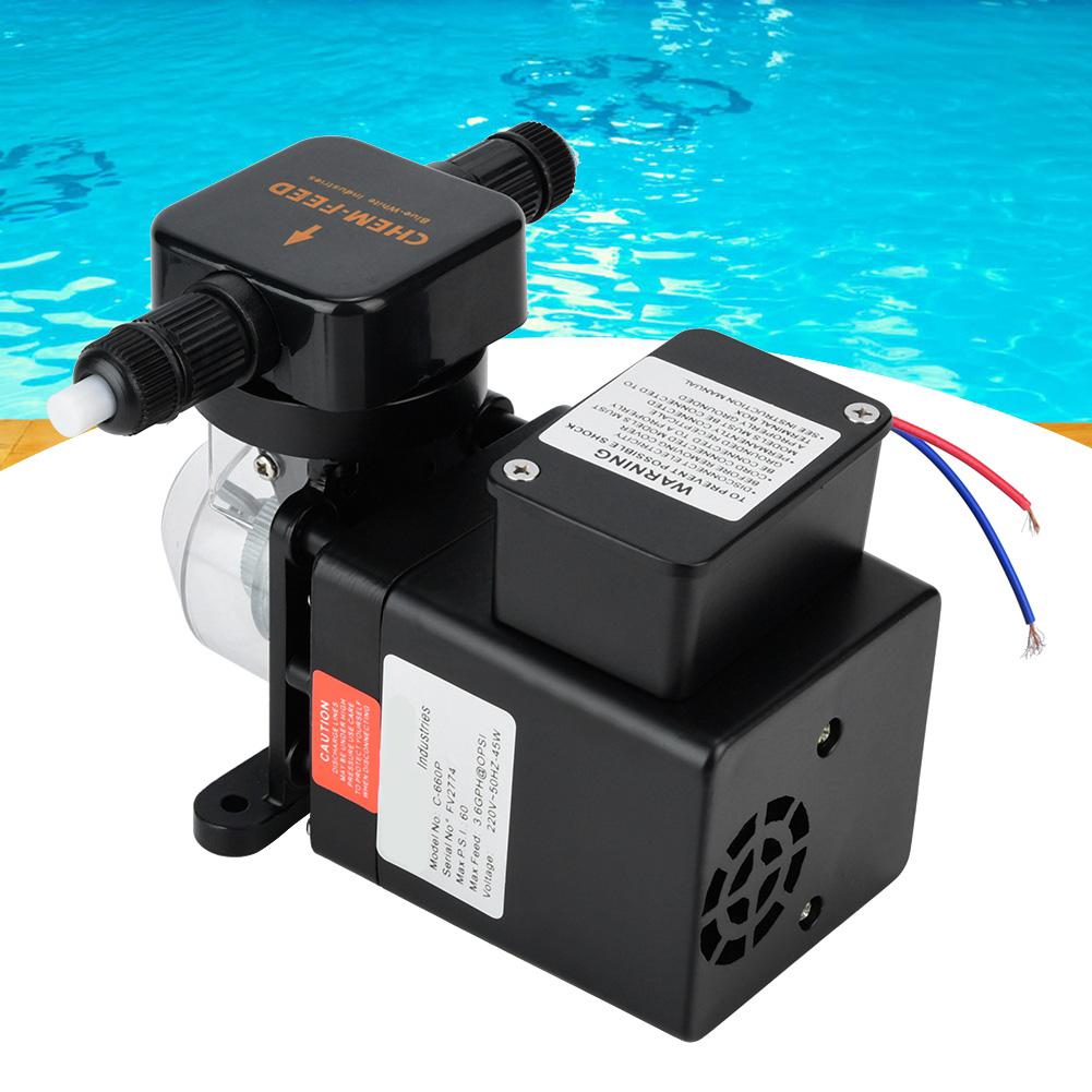 1Pc Swimming Pool Automatical Dosing Pump Measuring Sterilizing Equipment