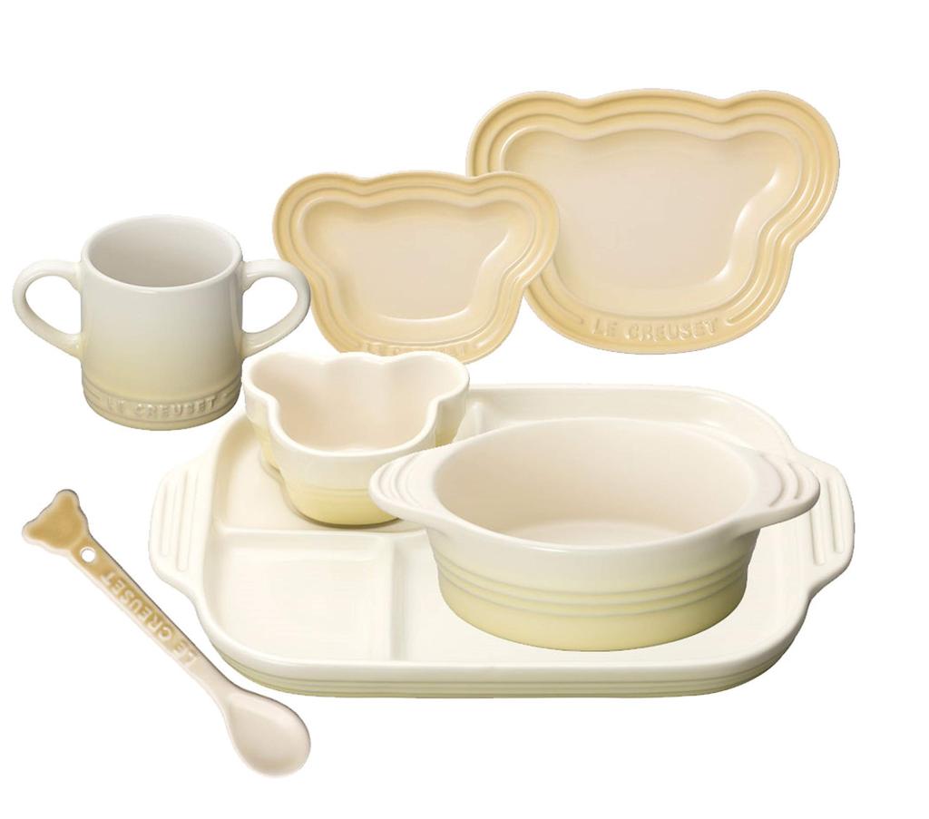 LE CREUSET Baby Tableware Set Dune