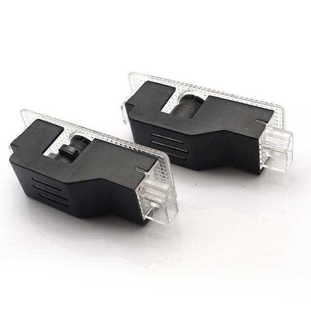2PCS Welcome Light For E60 E46 E61 F07 F10 F11 F18 E63 E65 E90 E92E93 E91 F30 LED Car Door Projector Welcome Ghost Shadow Light License Plate Covers
