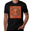 Boeddhistisch Hindoeïstisch Unisex Mandala 9 T-shirt Werk Buiten T-shirt Voor Unisex