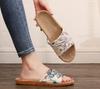 Lightweight Non-slip Indoor Burlap Sandals for Couples