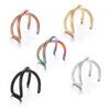 Hollow Creative Ear Nail Earring Colorful No Pierced Ear Invisible Earclips Clamp Fashion Women Jewelry