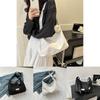 Trendy Street Style Canvas Crossbody Bag For Women 2023 Fashionable Summer Tote