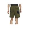 Nike Sportswear Swoosh Large Logo Loose-Fit Casual Shorts Men Bottoms Military-Green DD5998-326