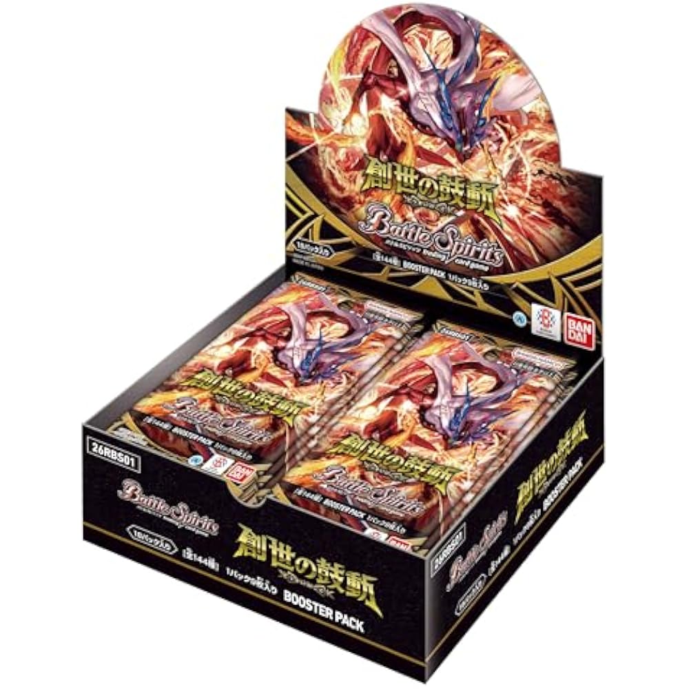 Bandai (BANDAI) Battle Spirits Booster Pack Heartbeat of Genesis [26RBS01] (BOX) 18 packs