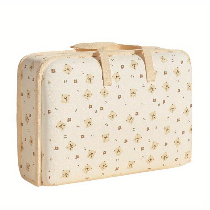 Large Quilt Clothes Storage Bag Non-Woven Dust Proof Foldable Clothing Storage Box Duvet Blanket Sorting Bag Underwear Organizer