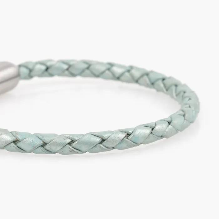 5mm Basic Coil Leather Magnetic Buckle Bracelet (C2403AC1176)