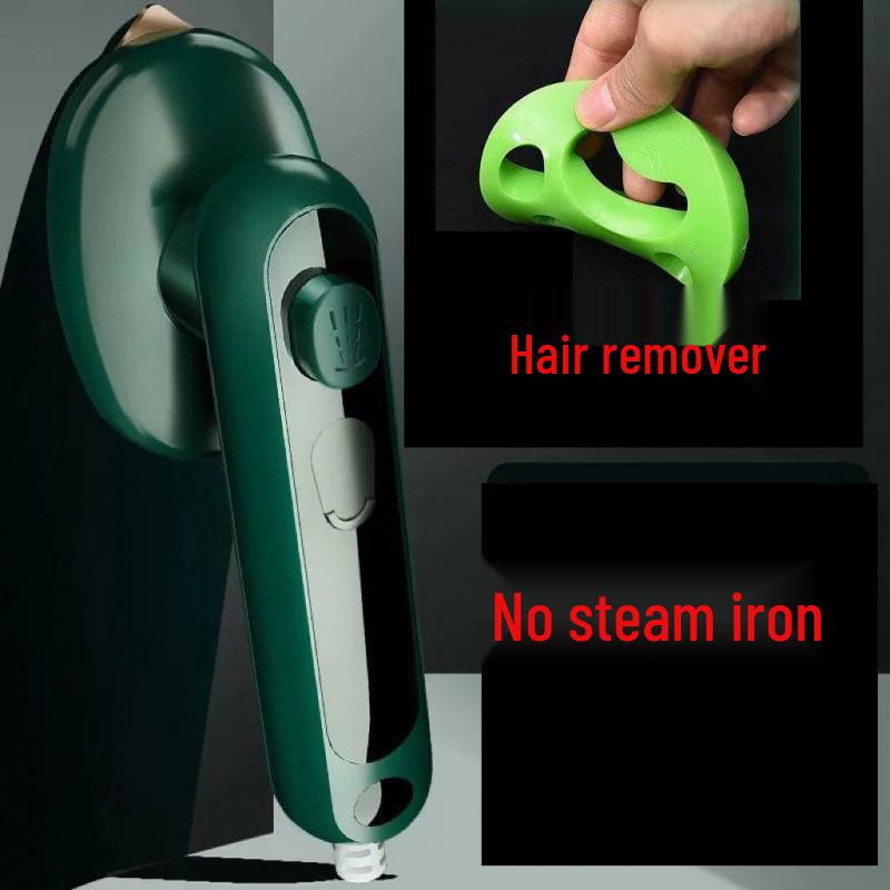 Compact Dual-Use Handheld Garment Steamer & Iron Green; 1 piece