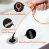 Drain Cleaning Tools Hair Debris Remover for Sink Bathroom Kitchen Bathtub Shower Hand Tools Pipe Dredging Sewer Cleaning Hook