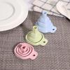 Kitchen Supplies Folding Telescopic Funnel Home Silicone Oil Leak Kitchen Liquid Funnel Practical High Temperature Resistance