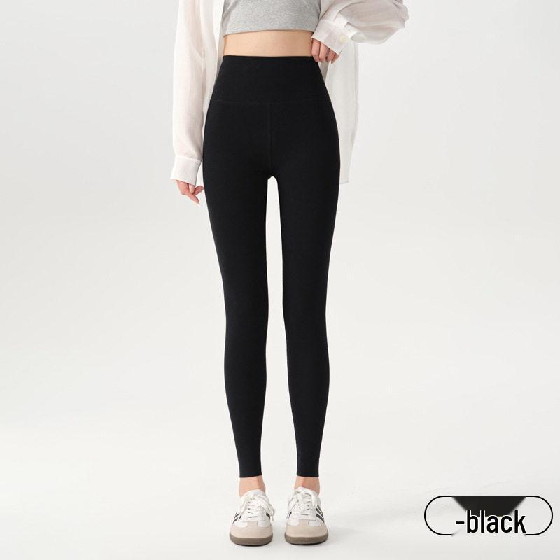 

Women s High-Waisted Ribbed Slim-Fit Cotton Pants: Versatile Base Layer for Spring/Autumn 2026 XL (suitable for 131-150 jin)