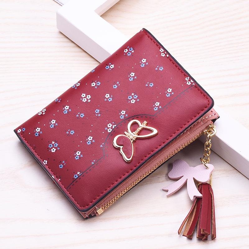 IELGY Women's Short Wallet Korean Style Mini Fresh