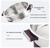 304 Stainless Steel Non-Stick Electric Griddle & Multi-Functional Frying Pan