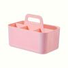 One All-in-One Storage Basket with Handle, Pencil Stationery Box, Desktop Organizer Organization Box with 5 Compartments