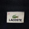 Lacoste Long Sleeve Sweat Zip Jacket 3 Navy System Logo Men's Used