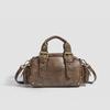 2025 Trendy Retro Biker Style Versatile Bowling Handbag - Crossbody, Shoulder, and Underarm Bag