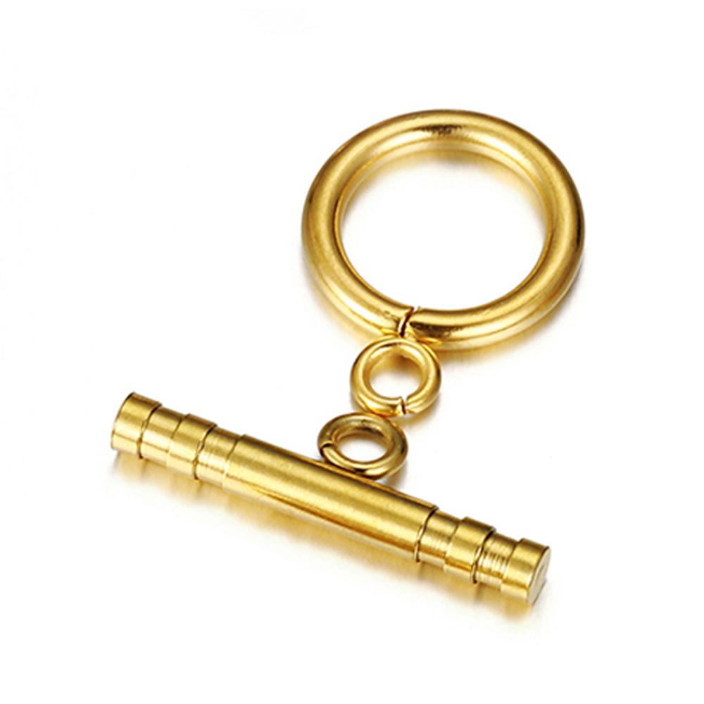 Wholesale No Fade 4sets Stainless Steel Curved OT Clasp Connector Toggle Clasp for Jewelry Making Necklace Bracelet Accessories