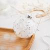 Champagne Gold Christmas Tree Ornaments: Spherical, Pine Cone, and Snowflake Shapes.