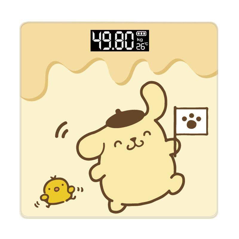 Electronic Scale, Household Weight Scale, Cartoon Cute, Accurate, Smart, Bluetooth Rechargeable Body Fat Scale, Girls' Fat Loss Health Scale