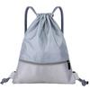 Nylon wasserdichter Reißverschluss Kordelzug Rucksack Outdoor Sport Fitness Aufbewahrungstasche