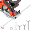 Adjustable Circular Saw Guide Rail Electric Positioning Caliper Stainless Steel Multi-Bearing For Accurate Wood Board Cuts