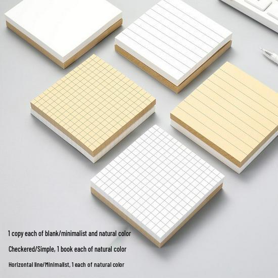 Blocos de Notas Adesivos para Uso no Escritório e por Estudantes - Tiras de Notas Adesivas para Marcar e Organizar