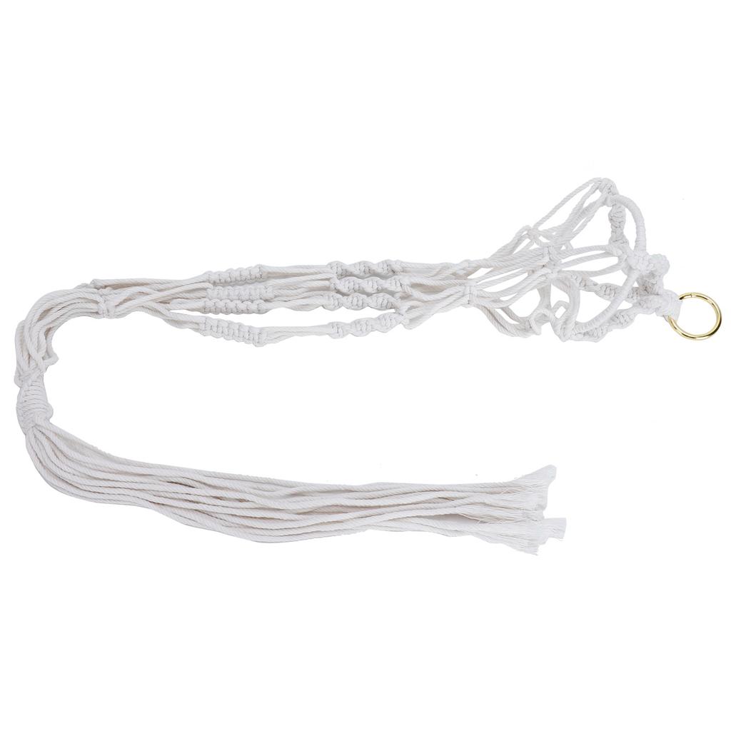 Haushaltspflanze Blumentopfhänger Garten Hängekorbhalter Innen Außen Dekor