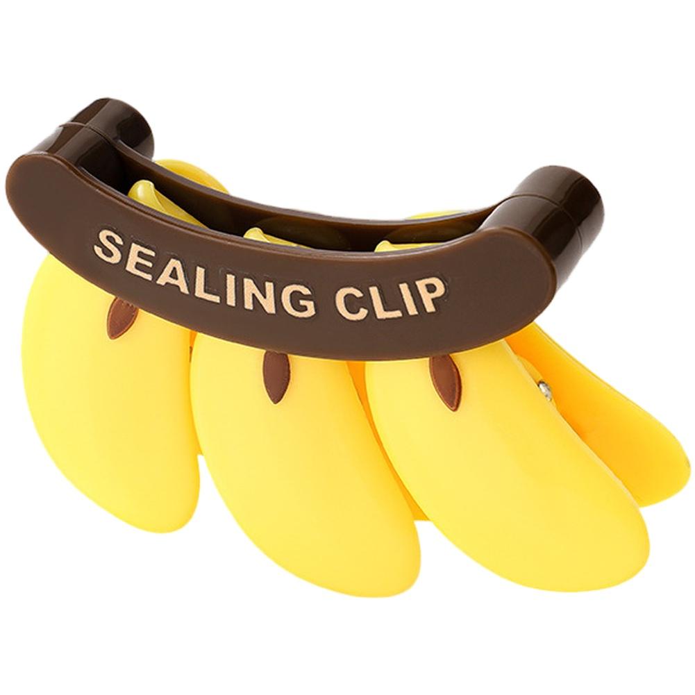 

1/2 Pcs Magnetic Banana Sealing Clip 8.8×5.5cm Snacks Sealing Clip: Fun & Functional Food Storage Solution! Kitchen Tools