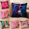 Dojacat Pillow Case Pillowcase, Double-Sided Printed, Sofa Cushion, Bedroom Headboard