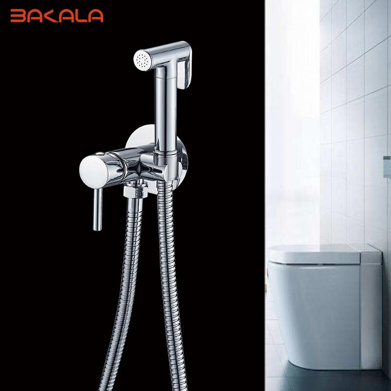 

Смесители для биде BAKALA настенный смеситель для биде унитаз душ с ручным распылителем хром гигиенический душ биде