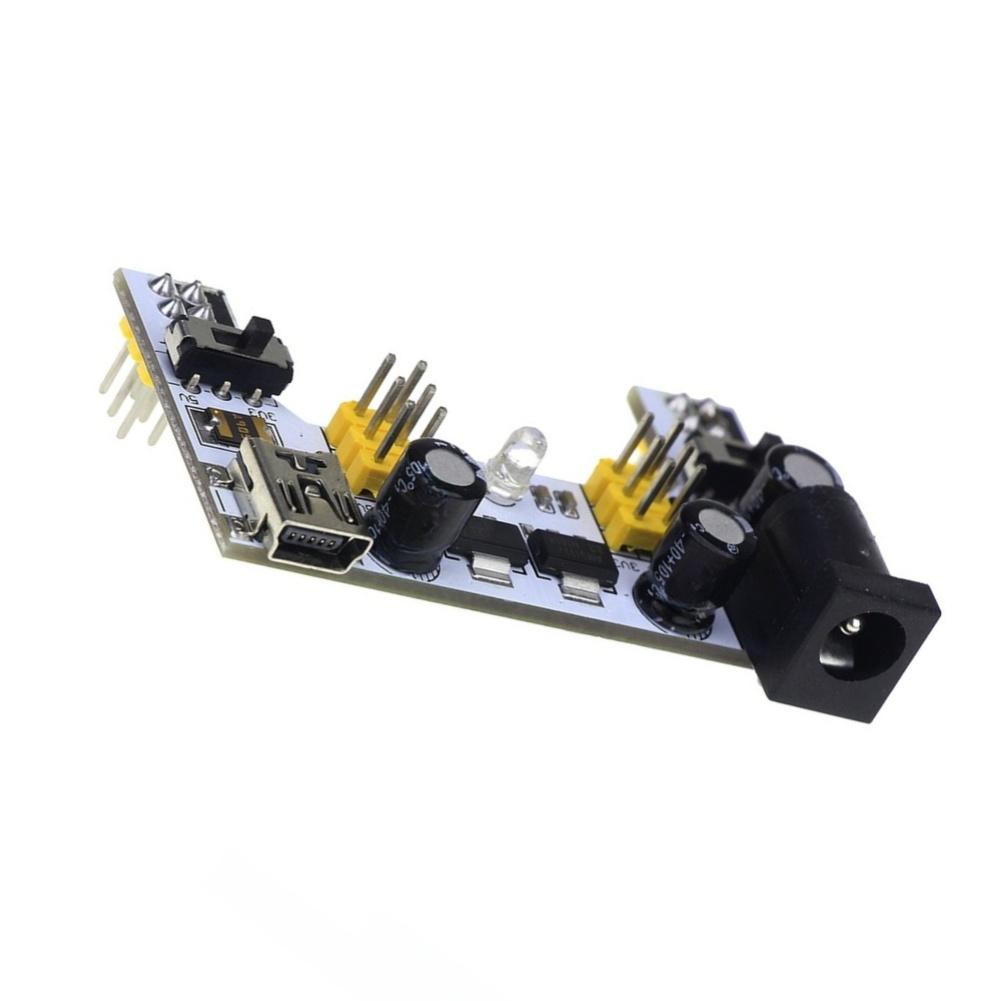 1pc USB Interface 2 Channel 5V/3.3V Breadboard Power Supply Module For Electronic Accessories Easy To Install