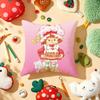 Strawberry S-Shortcake Girl Cushion Cover Plush Fabric Soft Double-Sided Printed Sofa Warm Winter Home Gift Pillow Cover