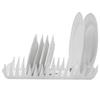 Plate Stand Lids Kitchen Organizer Dishes Drying Rack Drainer
