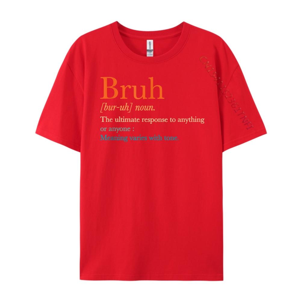 Vintage Bruh Definition Hilarious Funny Saying Gift White Graphic Tee Camisetas Camisetas Hombre Fathers Day S