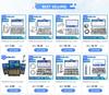 552pcs/set External Hex Bolt Set with Nuts Stainless Steel M3 M4 M5 M6 Bolts and Nuts Set Hexagon Head Screw Kit for Bicycle