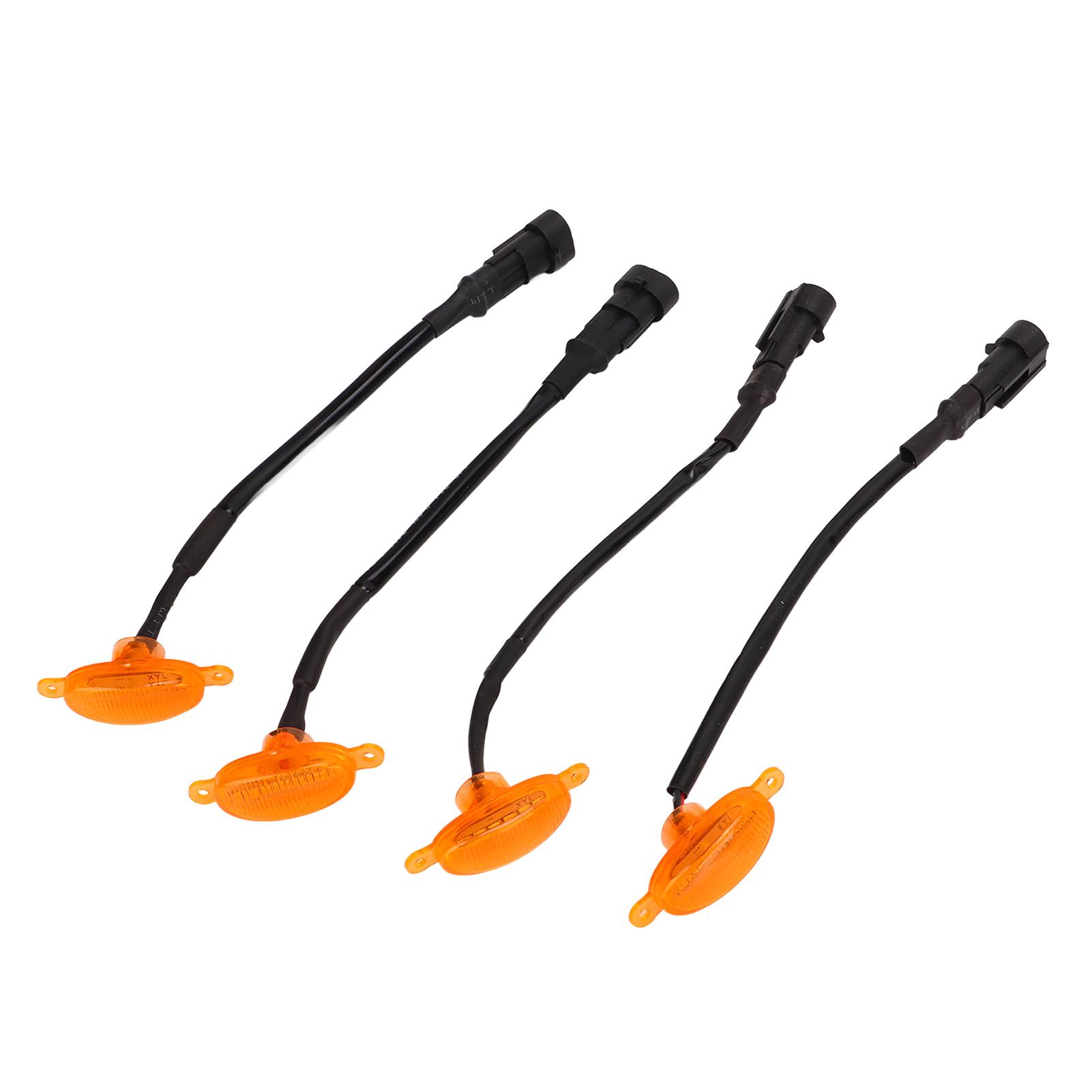 

Автомобильные передние решетчатые фонари светодиодные габаритные фонари 3000k желтые IP67 водонепроницаемые для автомобиля фургона грузовика прицепа