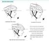 Integrated Bicycle Safety Helmet for Men and Women - Mountain and Road Bike Riding Gear