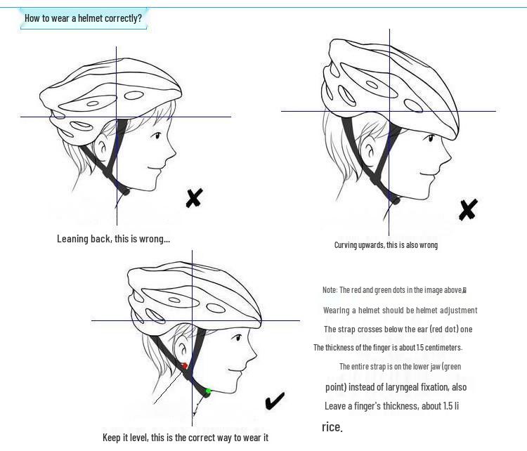 Integrated Bicycle Safety Helmet for Men and Women - Mountain and Road Bike Riding Gear