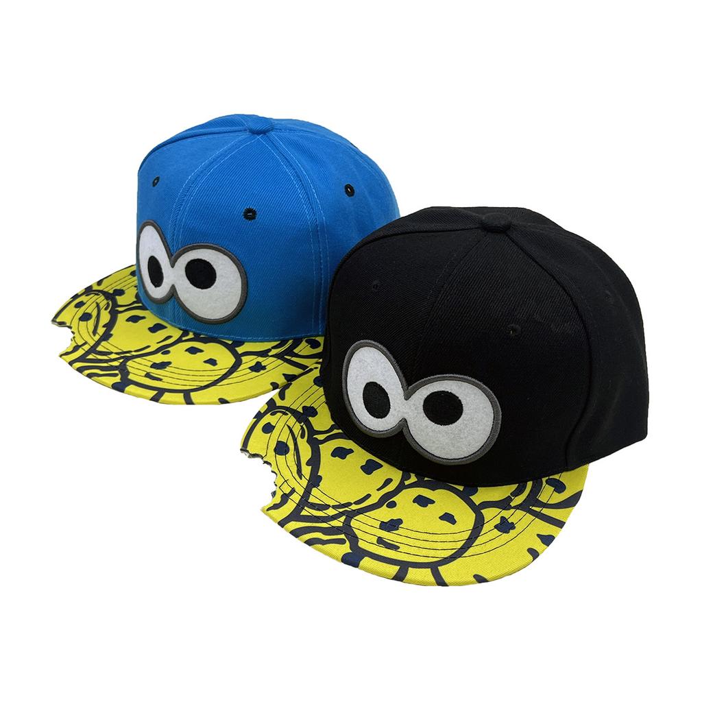 Embroidery Card Eye Embroidery Flat Edge Hip Hop Hat Brim Notch Parent-Child Hip-Hop Hat Baseball Cap