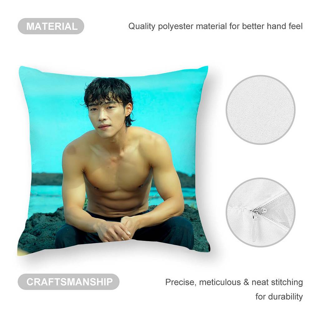 Woo Do H-Hwan Pillow Case 3D Print Polyester Fiber 40*40Cm Home Sofa Throw Decoration Festival Gift