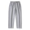 Men's 2024 Summer Gray Wide-Leg Sports Sweatpants - Thin, Loose, Casual Trousers for Teens