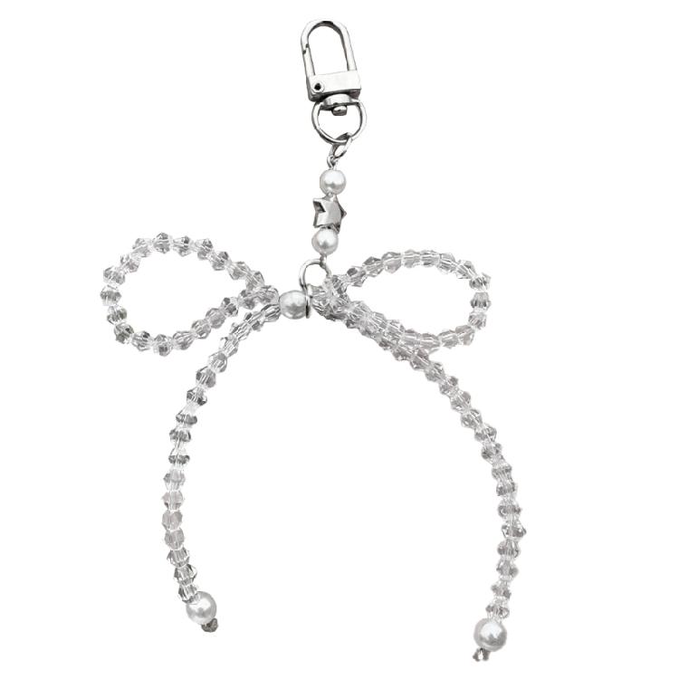 Современный брелок ручной работы, шарм для телефона, модный брелок с бантиком, подвеска для сумки 1