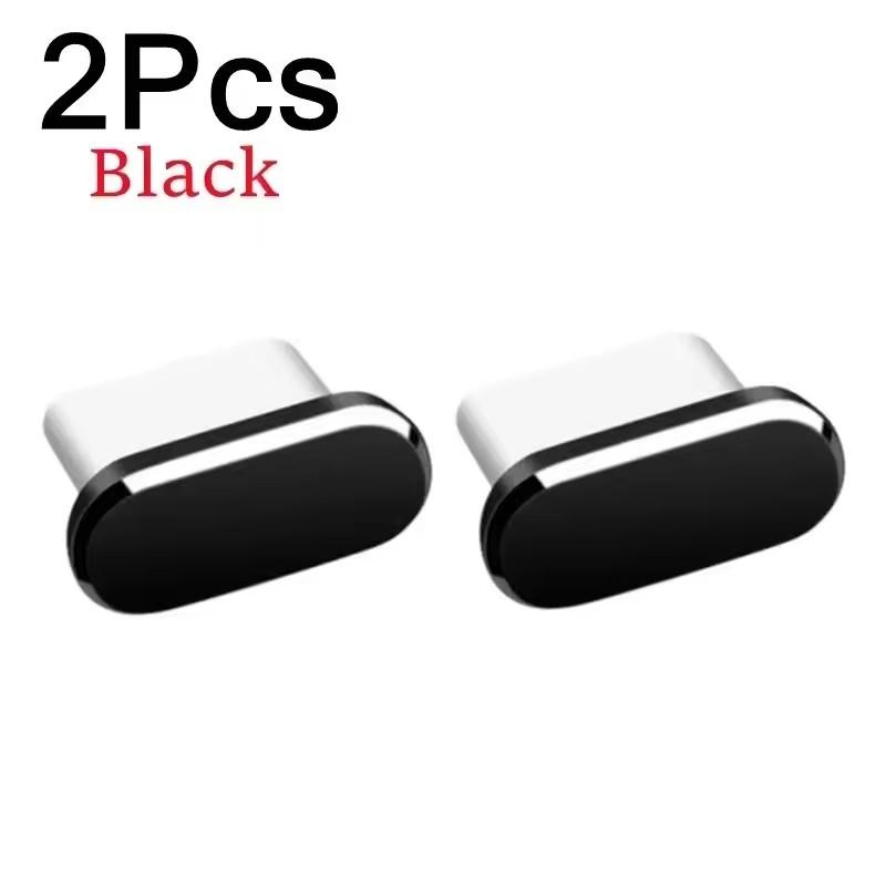 Металлический USB C Заглушка от пыли для мобильного телефона Type-C Защитная крышка порта зарядки Заглушки для iPhone 15 16 Samsung Galaxy S25 S24 Xiaomi