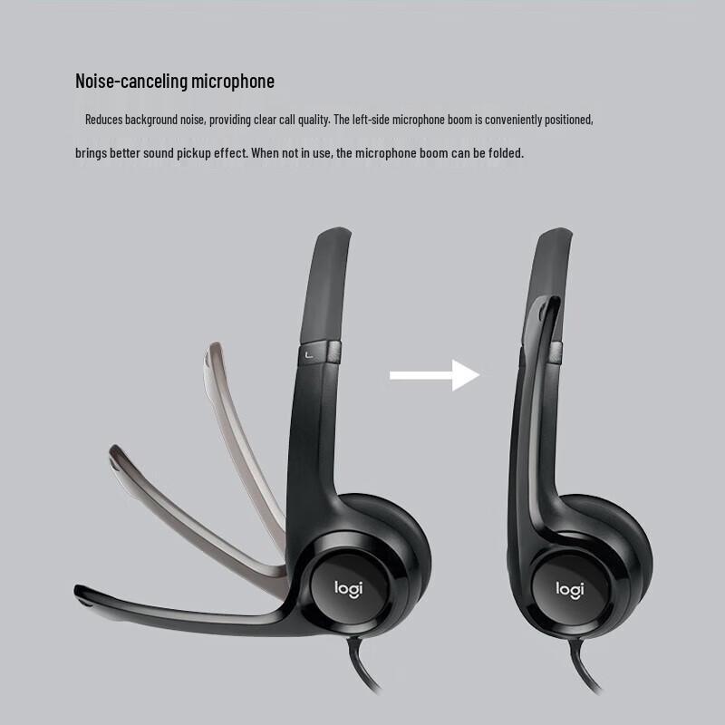 Logitech H390 USB Wired Stereo Headset