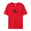 Fishing Heartbeat Cool TShirt Casual Tops Shirts Printed T Shirts Oversized Tshirts Graphic T Shirts