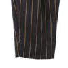 ALBERTO BIANI made in Italy Gestreiftes Muster Knöchellange Hose 42 Anthrazitgrau Damen Gebraucht