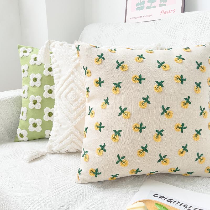 Nordic Cute Pillowcase Living Room Sofa Cushion Cover Pillow Case